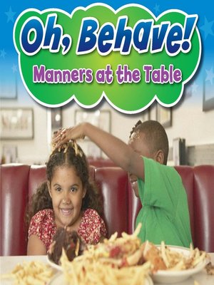 cover image of Manners at the Table
